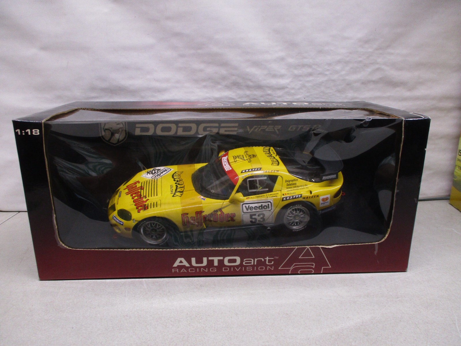 特価 AUTOart (1/18) ダッジ VIPER GTS-R Autoart Dodge Viper GTS-R 1/18 Yellow | eBay