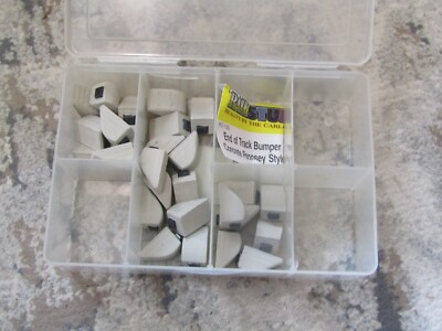 LOT of 28 HO SCALE Model Railstuff Pennsy Style Concrete BUMPING POST CODE