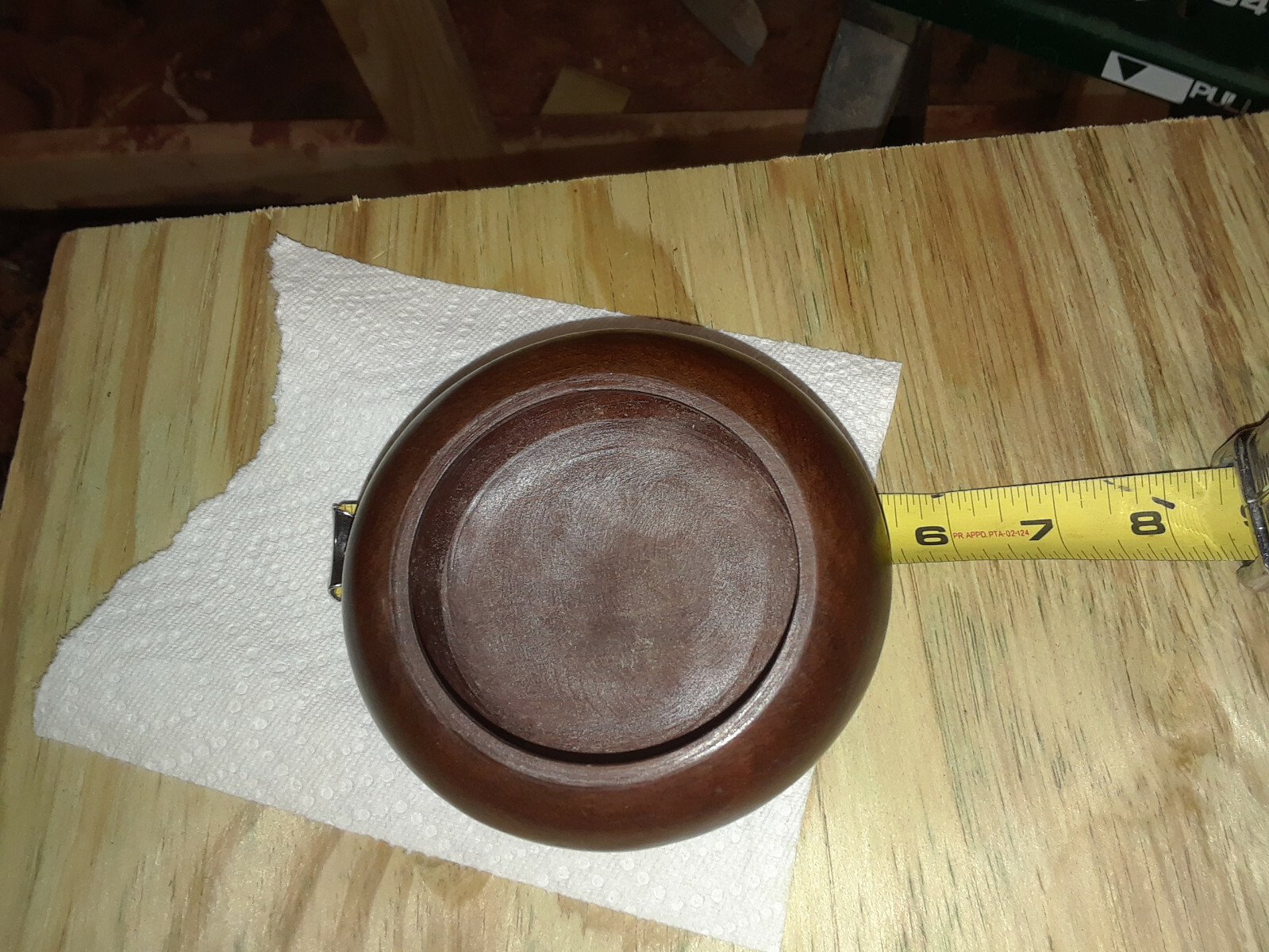 quina wooden bowl (5in X 2in)