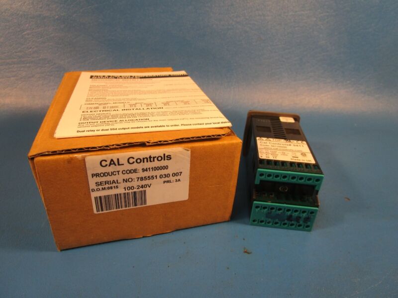 USED CAL CONTROLS 941100000, Digital Display Temperature Controller, 100-240V