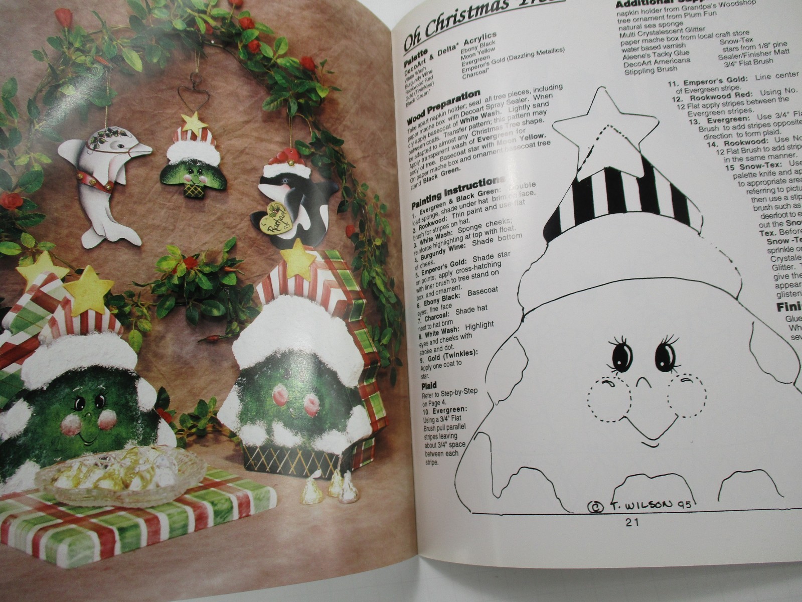 Into My Heart Hand Painting & Craft Instruction Book Dolphins Flowers Etc