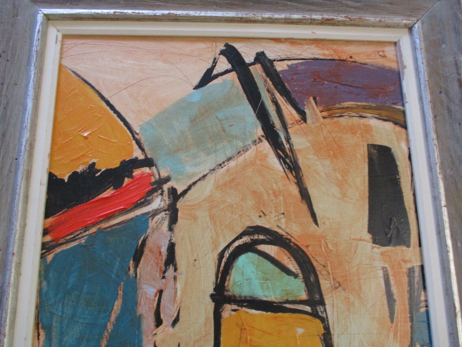 VINTAGE CONTEMPORY POP PAINTING   ABSTRACT CUBISM CUBISM MODERNISM EXPRESSIONISM