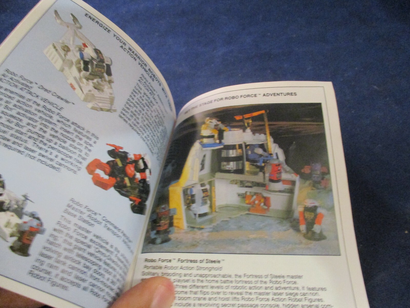 Robo Force Promo Product Mini Comic / Toy Catalog CBS Toys 1984