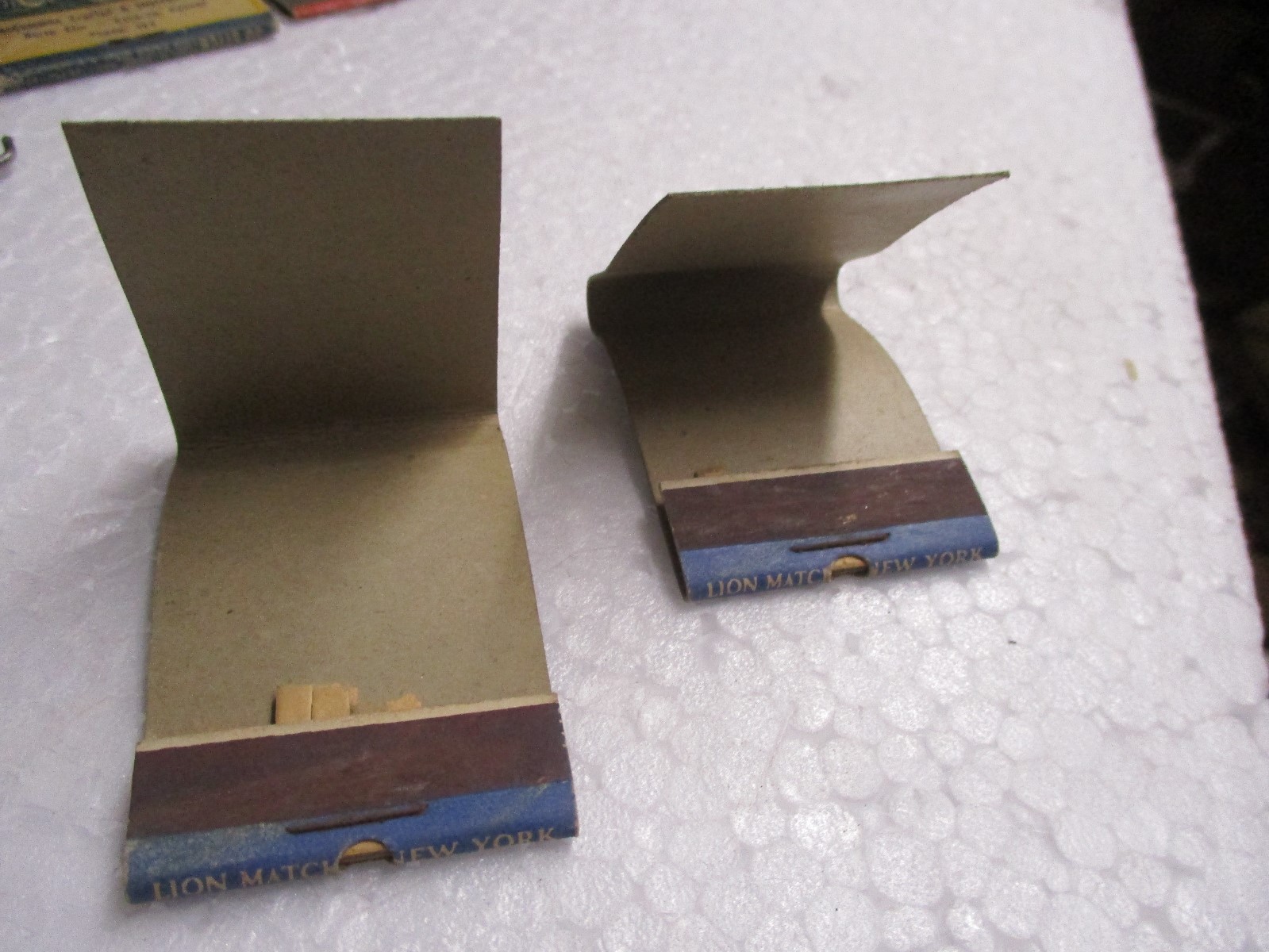 2 Old Servel Electrolux Matchbook Covers Dan Brumbaugh Portis Kansas