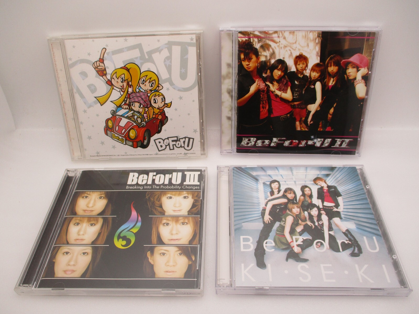 BeForU 4CDs 1st Album II III & KISEKI Riyu Kosaka Noria