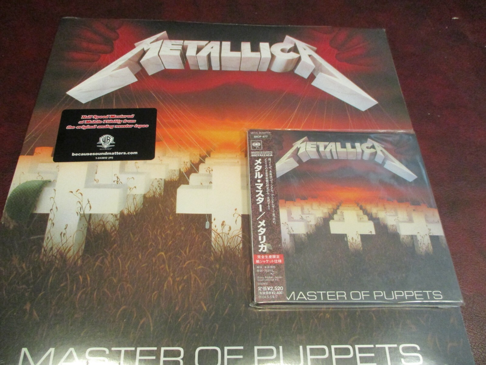 た*~様 LLICA MASTER OF PUPPETS Metallica: Master of Puppets