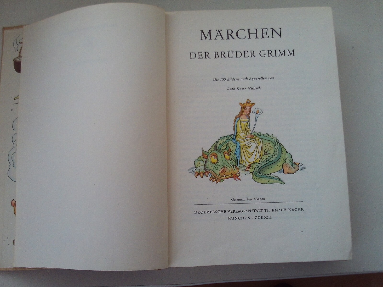 MÄRCHEN DER BRÜDER GRIMM--(GEBUNDEN)