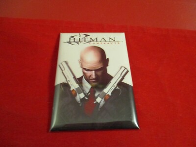 Hitman Contracts PC PS2 Playstation 2 Xbox Promotional Pin Button Pinback
