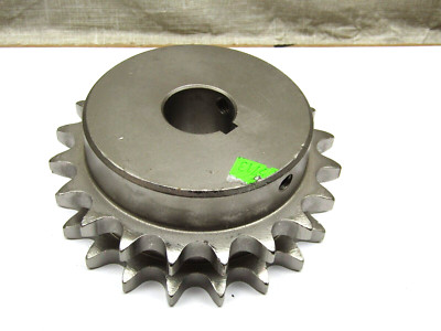 Martin Sprocket D50B20H-1'' #50-2, 20 Hardened Teeth, 1'' Keyed Bore Plated