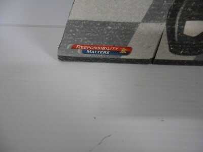 CARDBOARD BUDWEISER BEER SIGN - STANDS 38