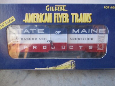 Amer Flyer 6-48333 BAR boxcar (TM)