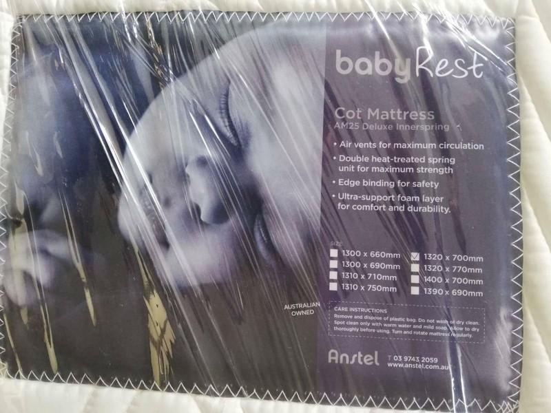 babyrest deluxe innerspring mattress am25