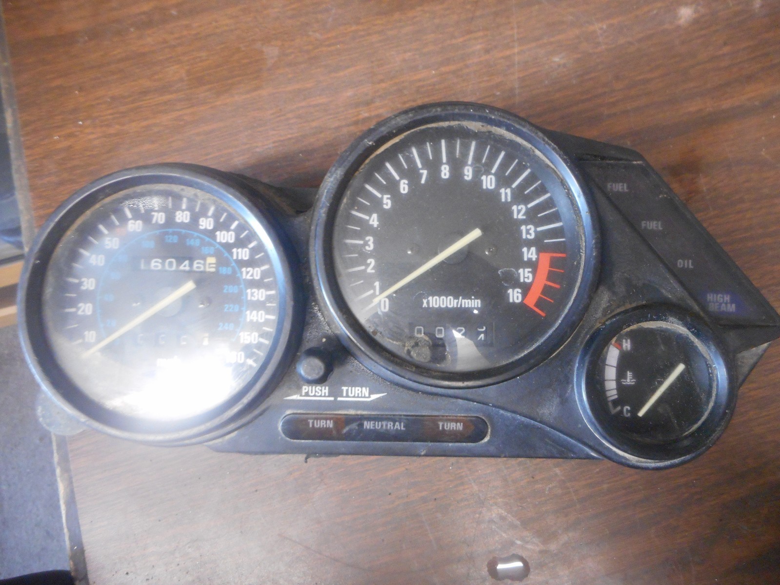 91 kawasaki zx6 cluster speedometer, 4/20d | eBay