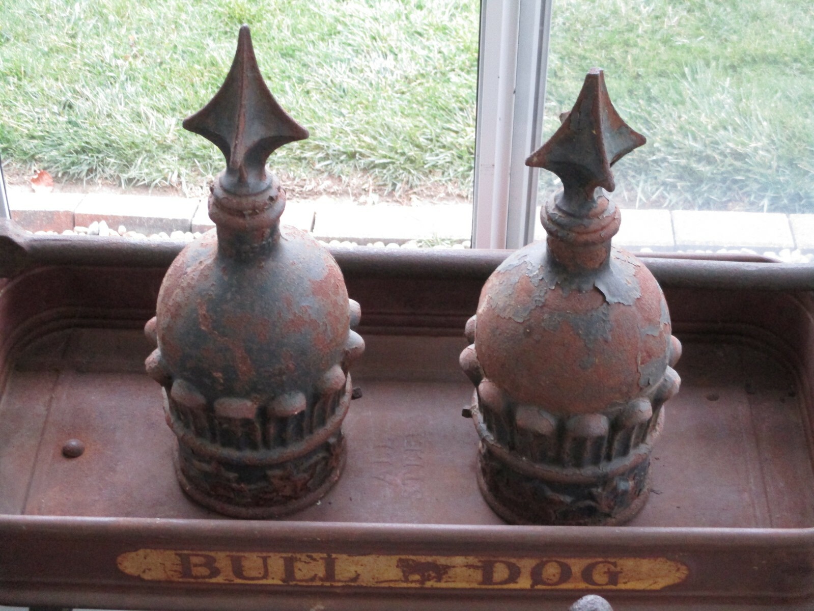 Antique Cast Iron Finials