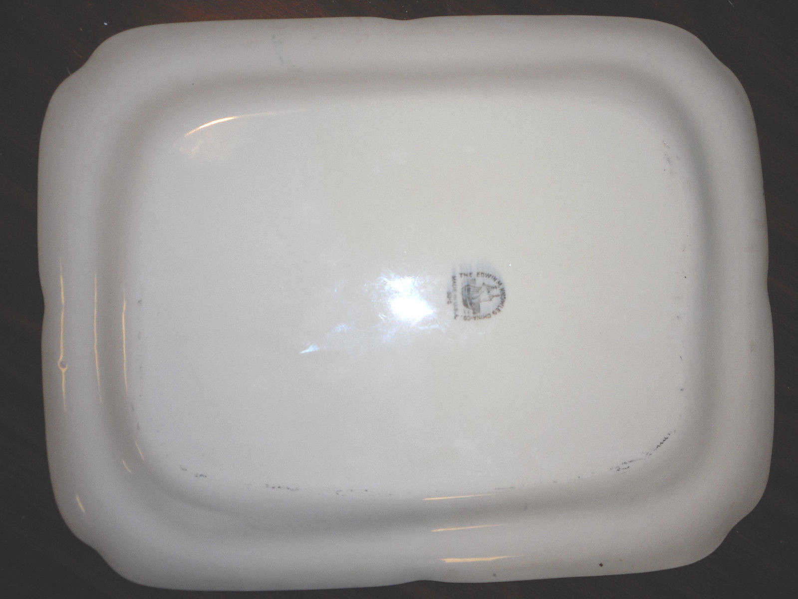 KNOWLES ANTIQUE SERVING PLATTER, USA