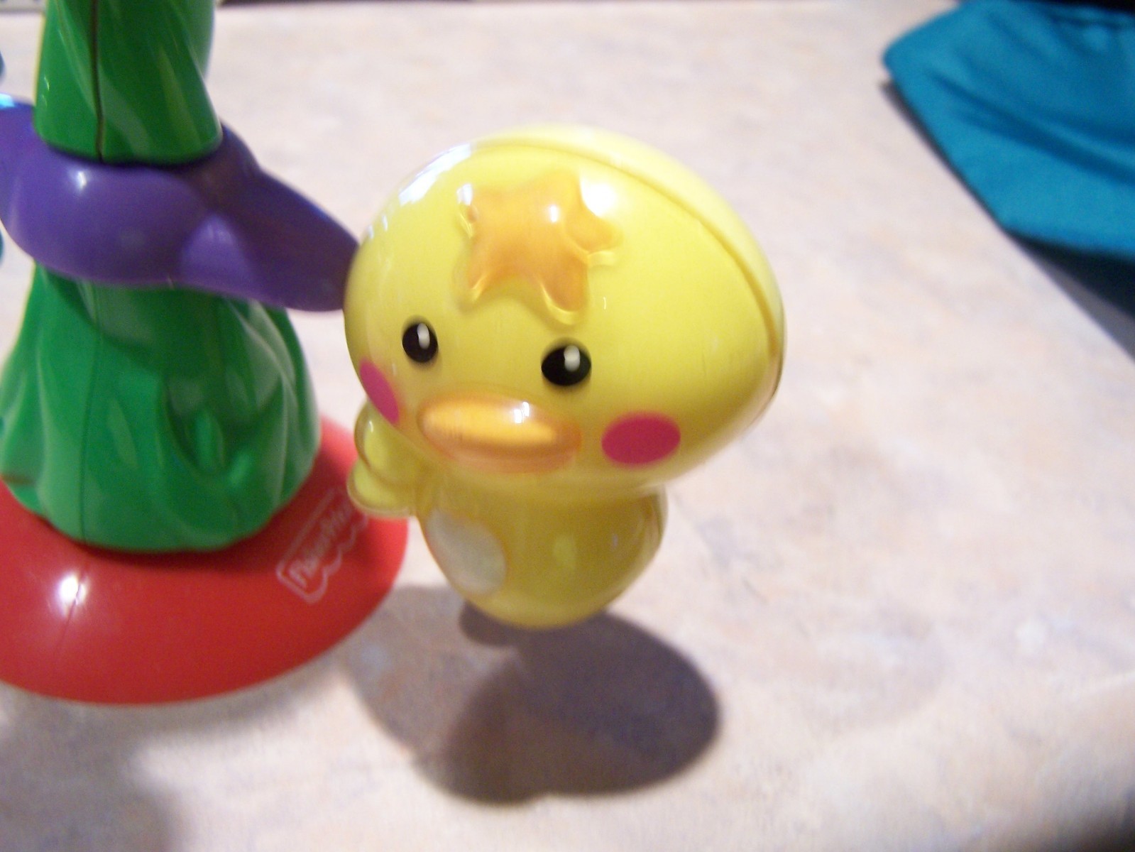Fisher Price Suction Toy Snail/Frog/ Chick MATTEL