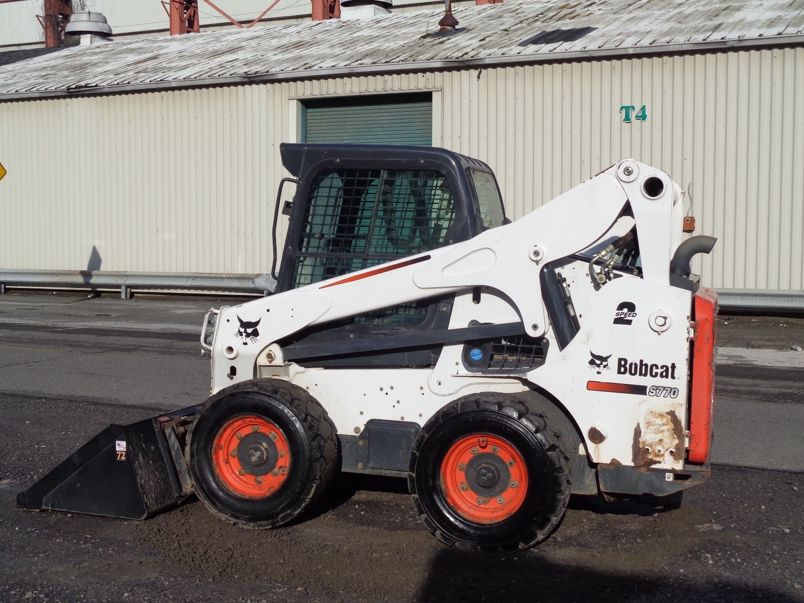 2016 Bobcat S770 Skid Steer Loader Diesel Enclosed Cab Heat/AC