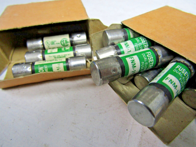 ✌ 13) New Fusetron Fnm-1-6/10 Dual-element Fuse 250v 1-6/10 Amps Box Of 13