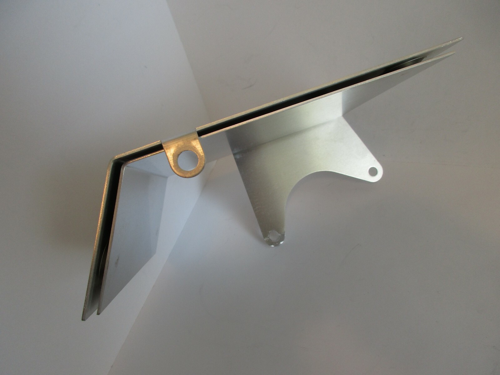   ALUMINUM HEAT SHIELD for OE SMALL BLOCK BIG BLOCK CHEVY STARTER sbc bbc  #6077