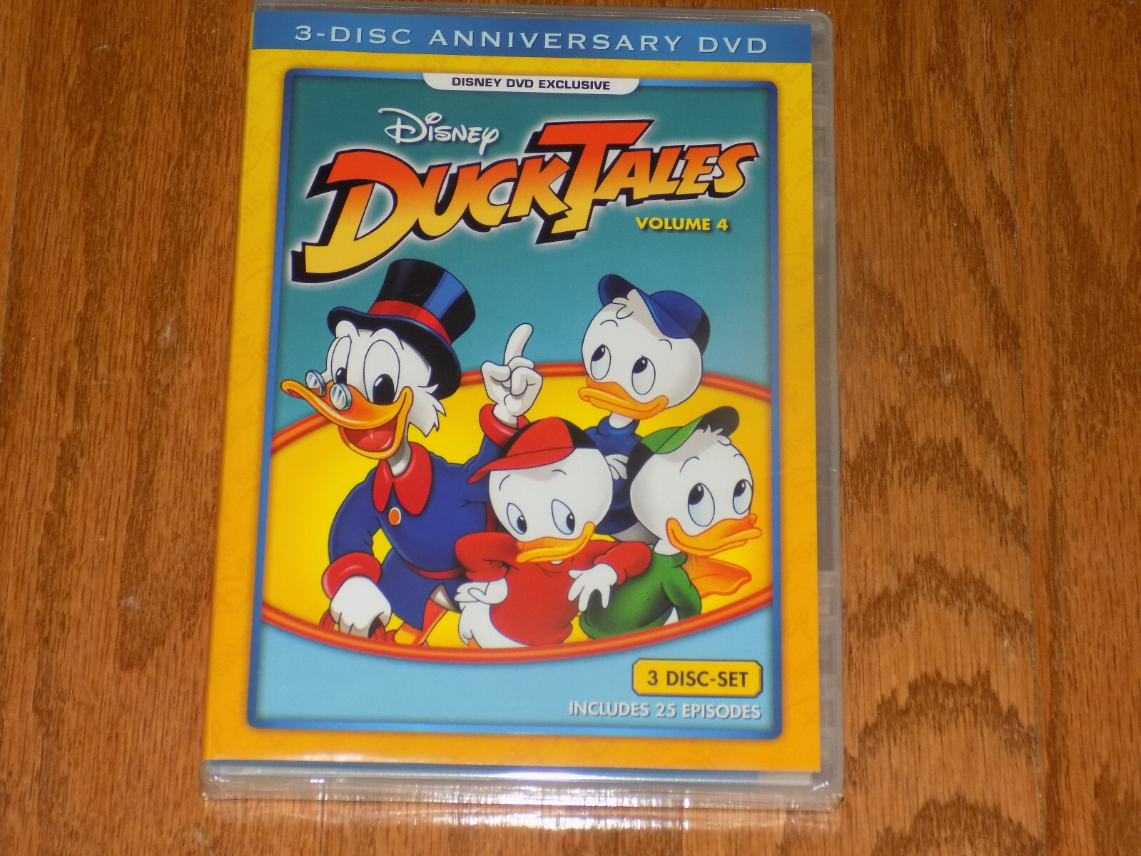 DuckTales Volume Four 3-Disc Anniversary Disney Movie Club Exclusive DVD SET NEW DuckTales Volume Four 3-Disc Anniversary Disney Movie Club Exclusive DVD SET NEW