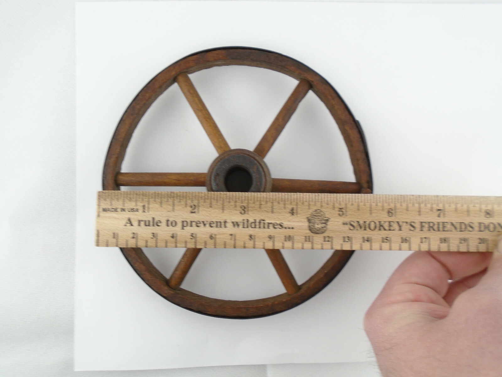 Wooden Toy Wagon Wheel Antique Baby Carriage Toy Wagon Vintage