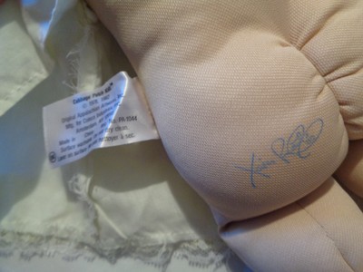 Vintage Cabbage Patch Doll - Brown Hair Girl - OK Factory