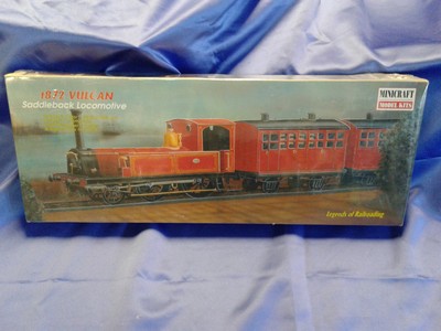 MINICRAFT 1872 VULCAN SADDLEBACK LOCOMOTIVE PLASTIC MODEL KIT