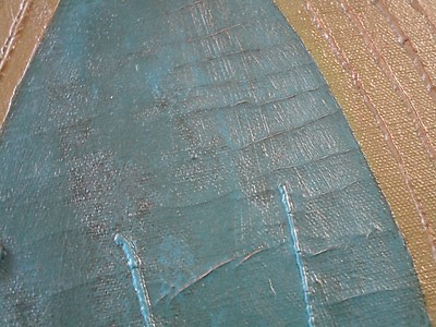 VINTAGE 1960'S TO 1970'S PAINTING ABSTRACT TRIBAL VIBRATION MEDITATION POP ART