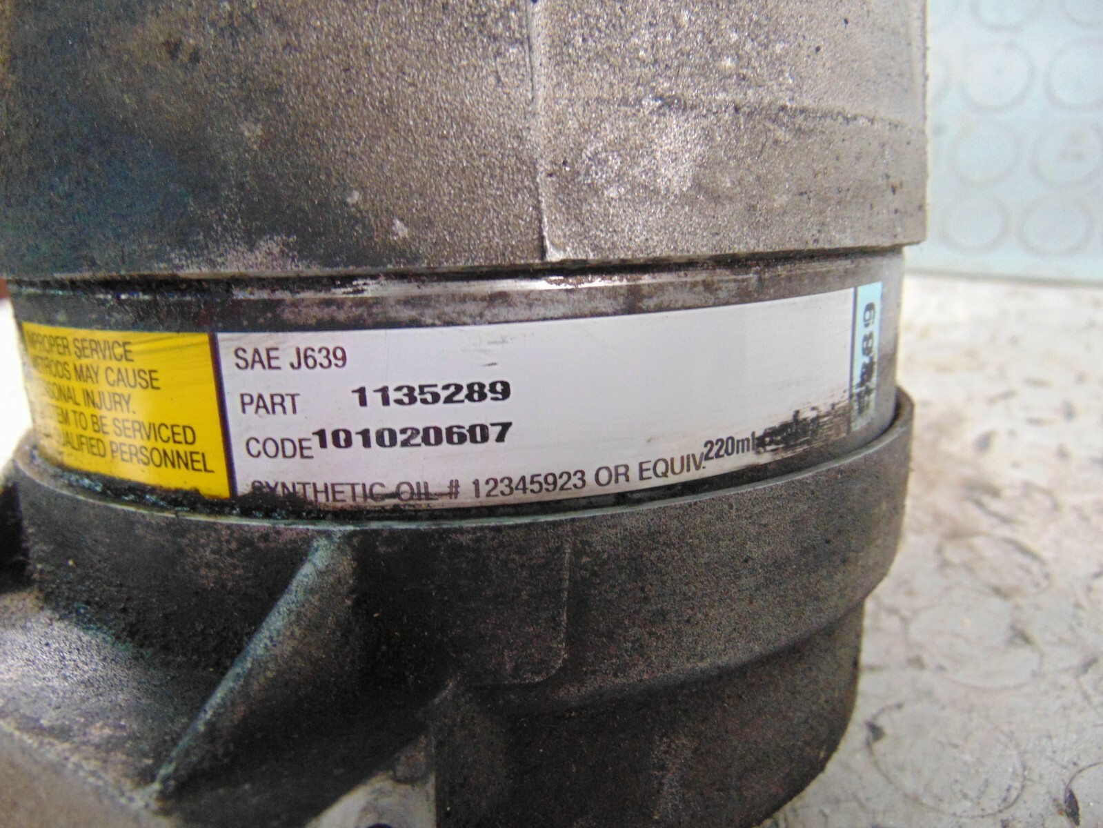 Compressore clima aria condizionata FORD FIESTA 1.4 2006 2S6119D629AD