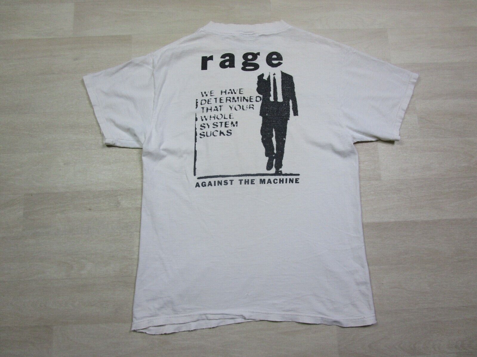 Vintage Rage Against the Machine (L) T Shirt 1990's Band Vintage Rage Against the Machine (L) T Shirt 1990's Band