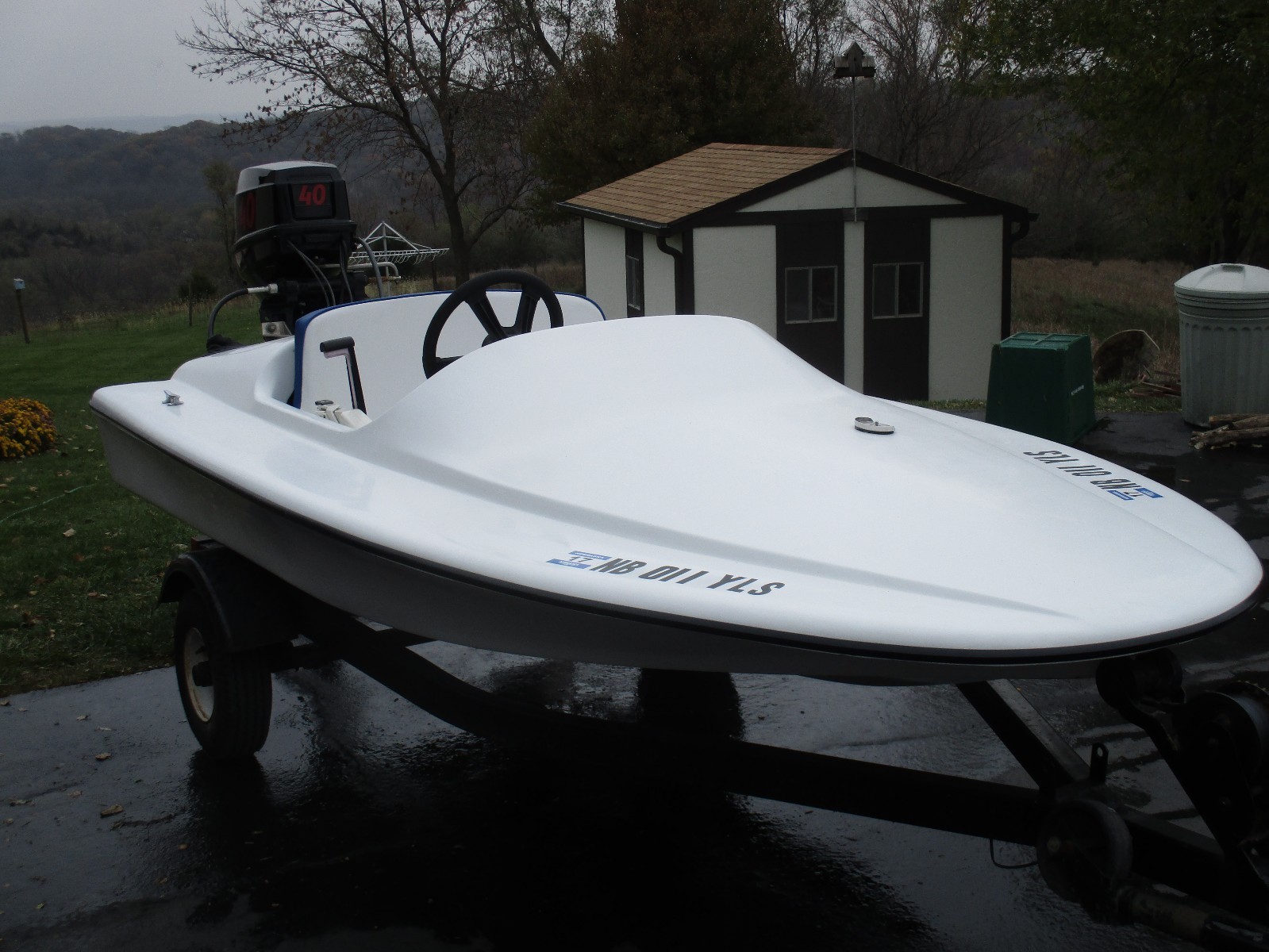 1971 GW Invador with 40 HP Evinrude