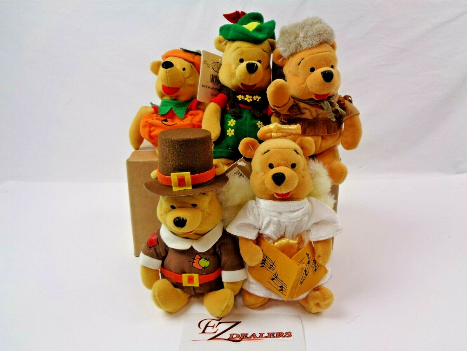 Disney Winnie the Pooh 61点ぬいぐるみまとめて売り。 Authentic Disney store 2024 winnie the pooh plush Doll