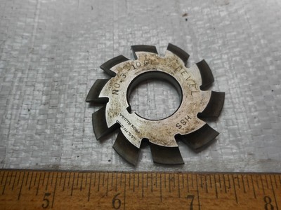 TTC 12 D//P x Cutter # 6 14-1//2° PA HSS Involute Gear Cutter