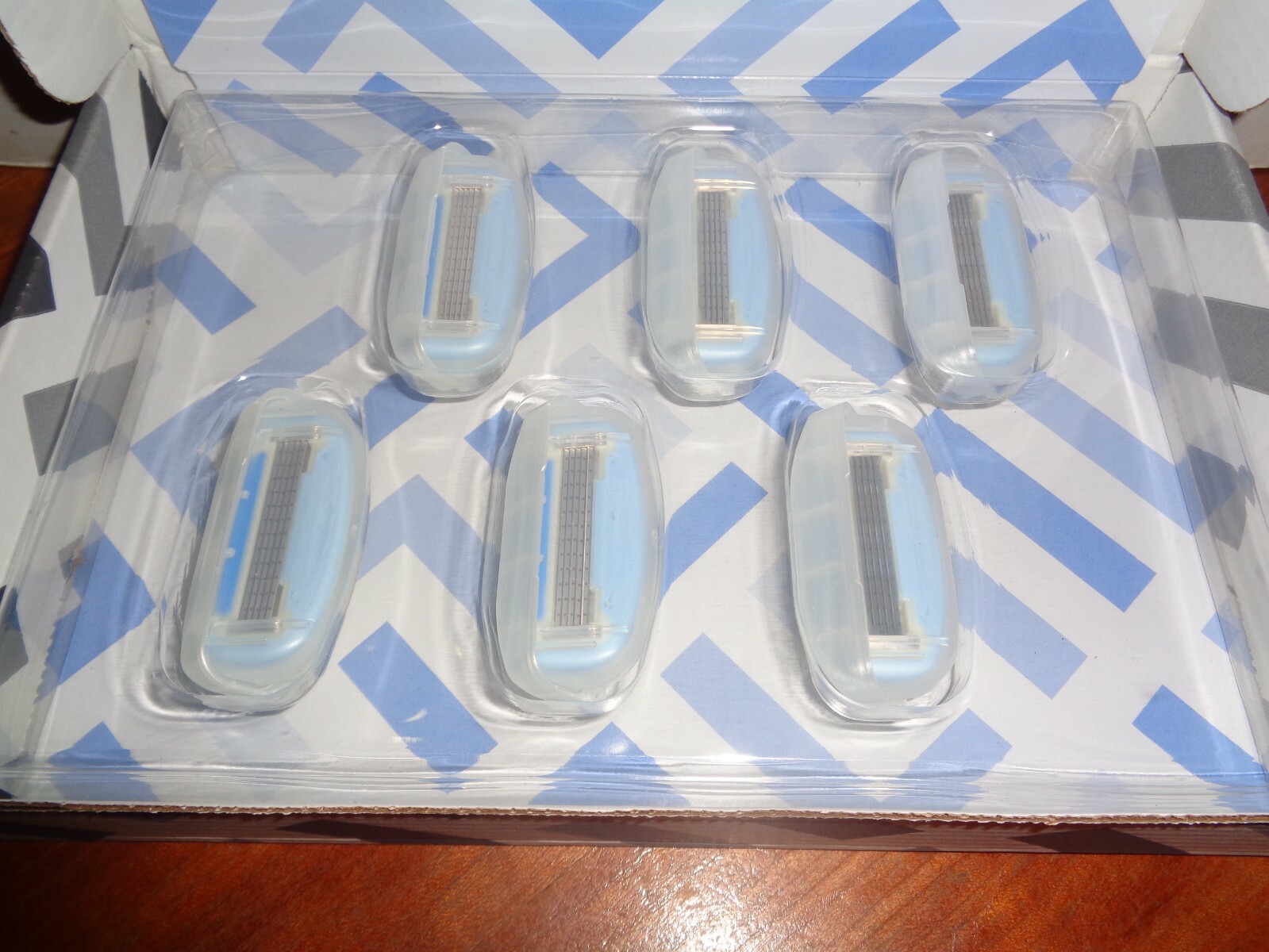 6 Solimo 5-Blade Razor Refill Cartridge's Women Also Fits Schick Quattro Handles