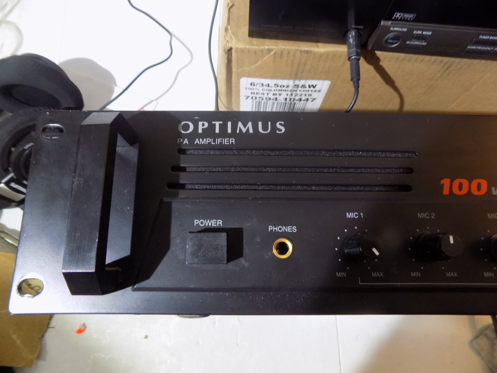 Optimus MPA-125 100 Watt PA Amplifier