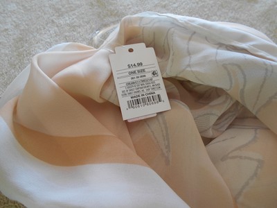 Women's Floral Fashion Scarf - A New Day Cream