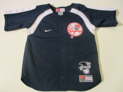 yankees button up jersey