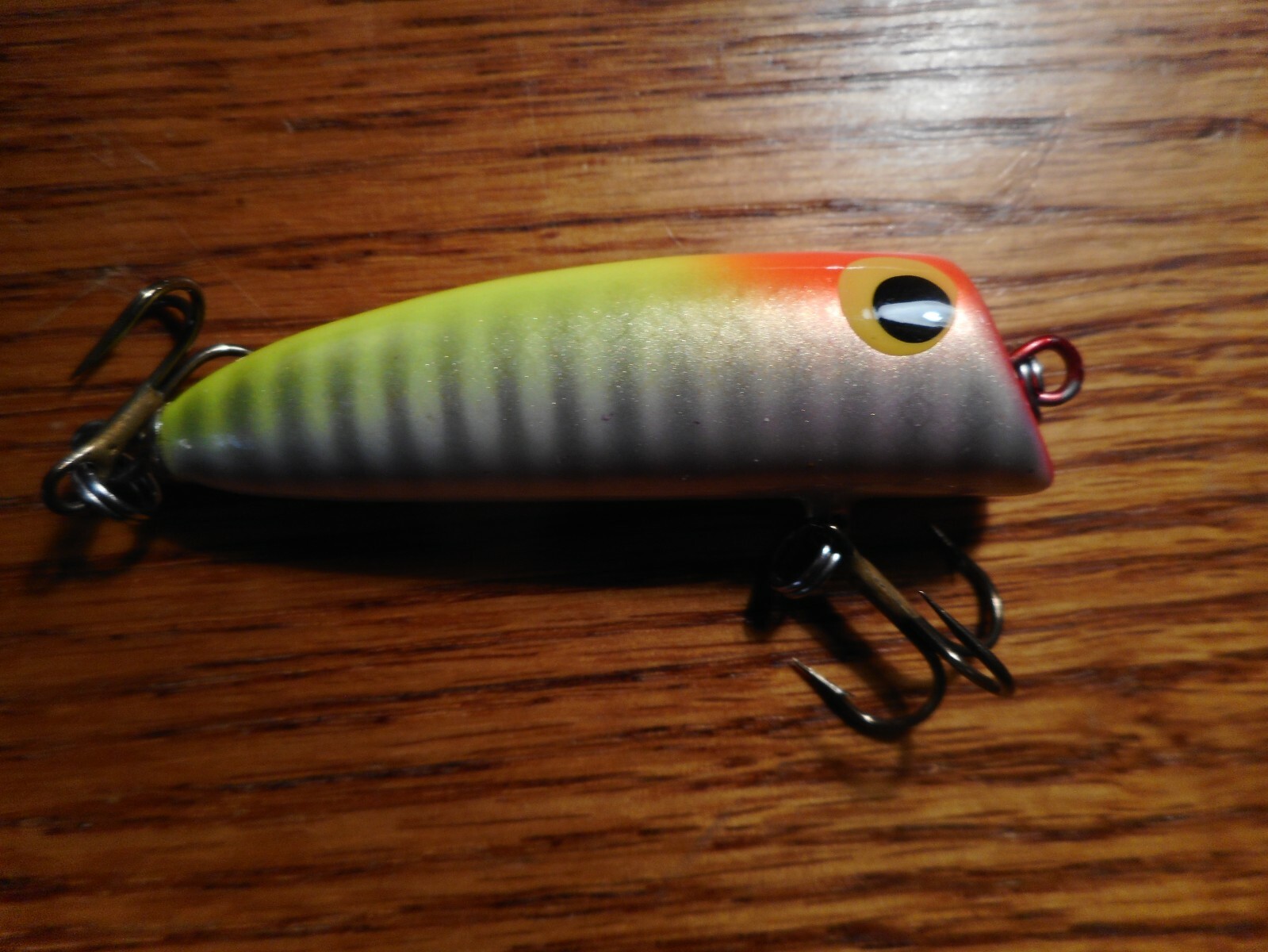 Super Rare MINT Vintage Bagley Wood Lit'l John Old Crankbait Fishing