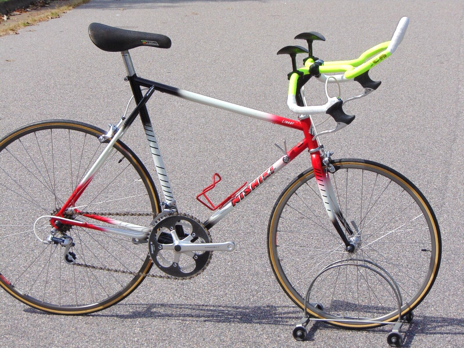 1987 Nishiki Linear Lo Pro Road/TT Bike Shimano 600 Large 58cm!