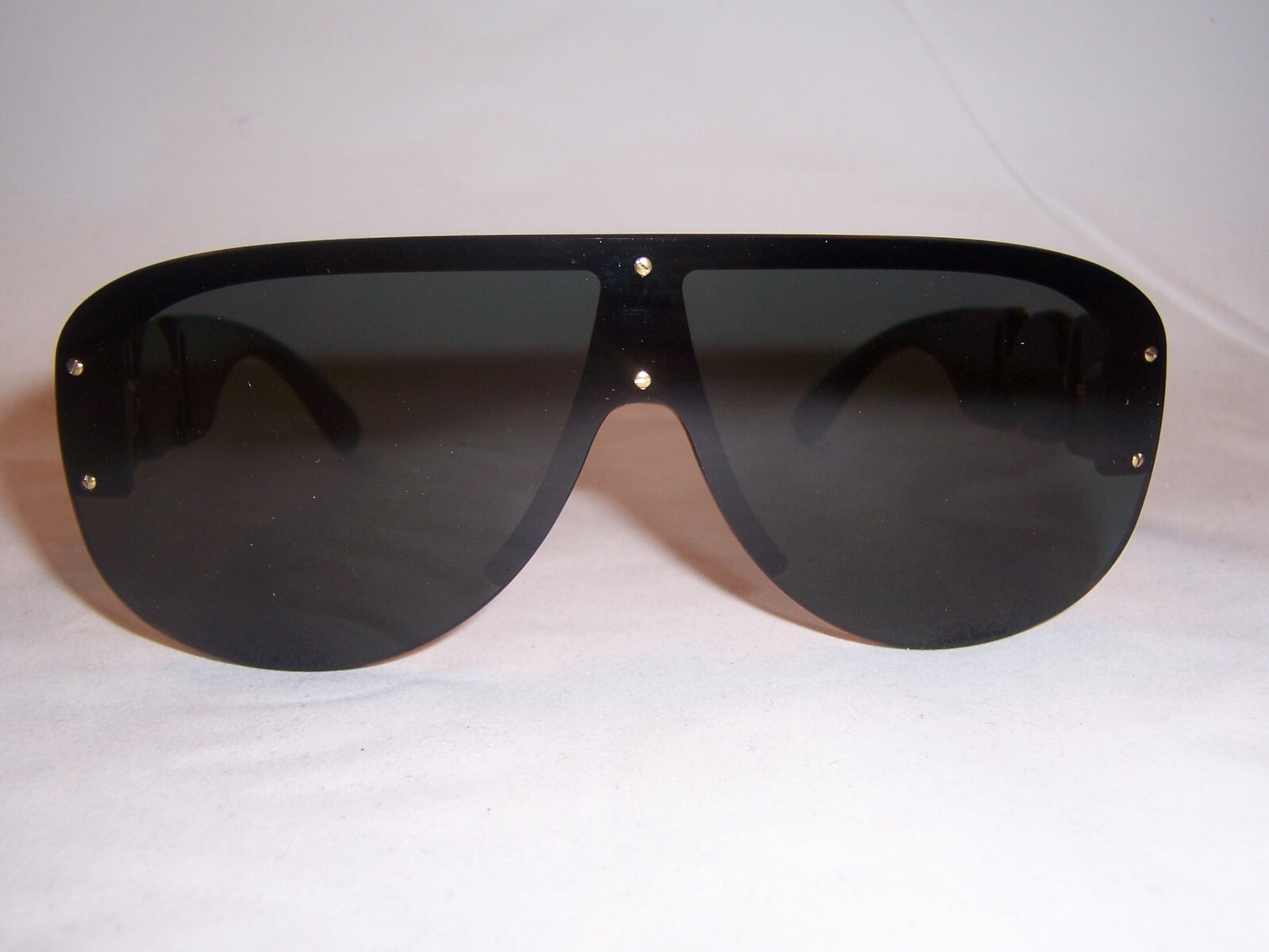 Pre-owned Versace Sunglasses Ve 4391 Gb1/87 Black/grey 48mm Authentic 4391 In Gray