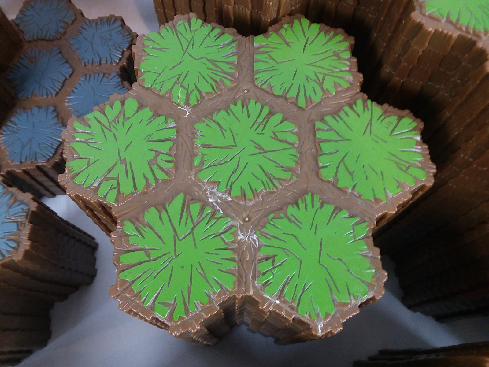 Heroscape Huge Terrain Lot ~ Grass, Swamp, Rock, Sand, Water, Ruins