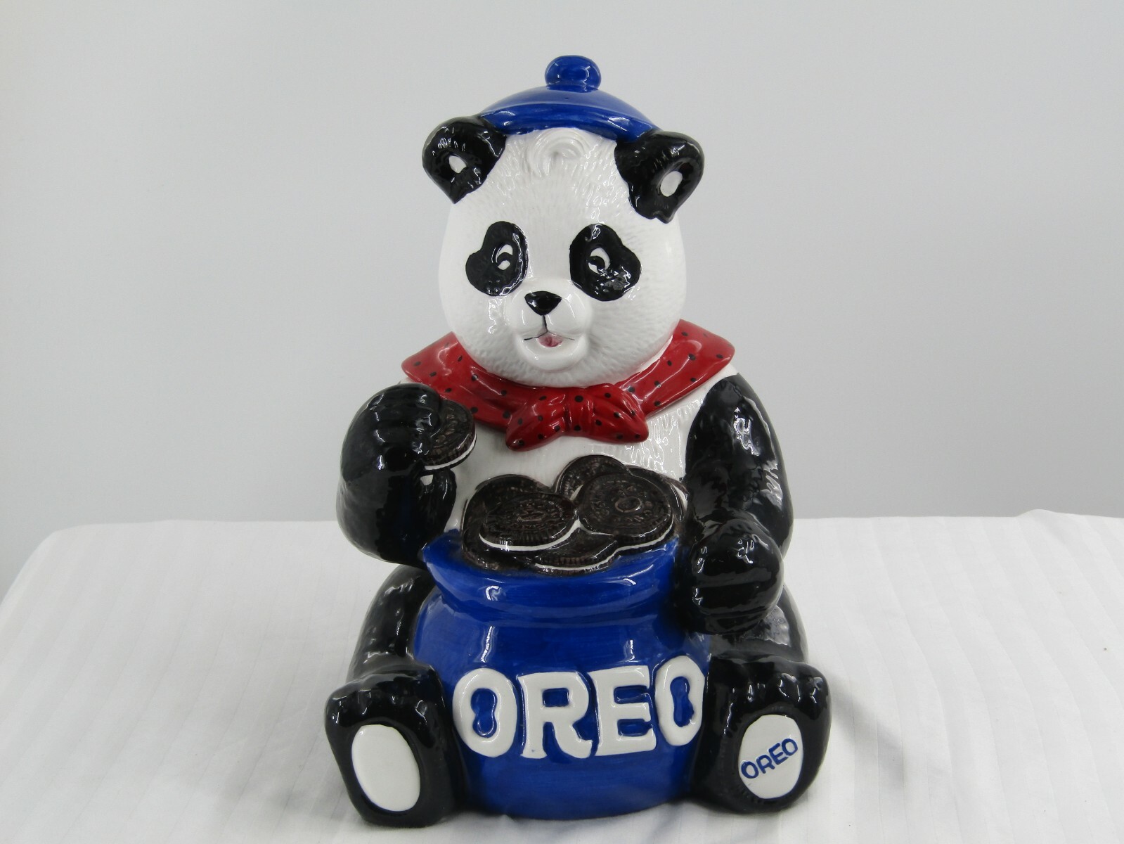 Oreo Panda Bear Eating Cookies Nabisco Classics Cookie Jar