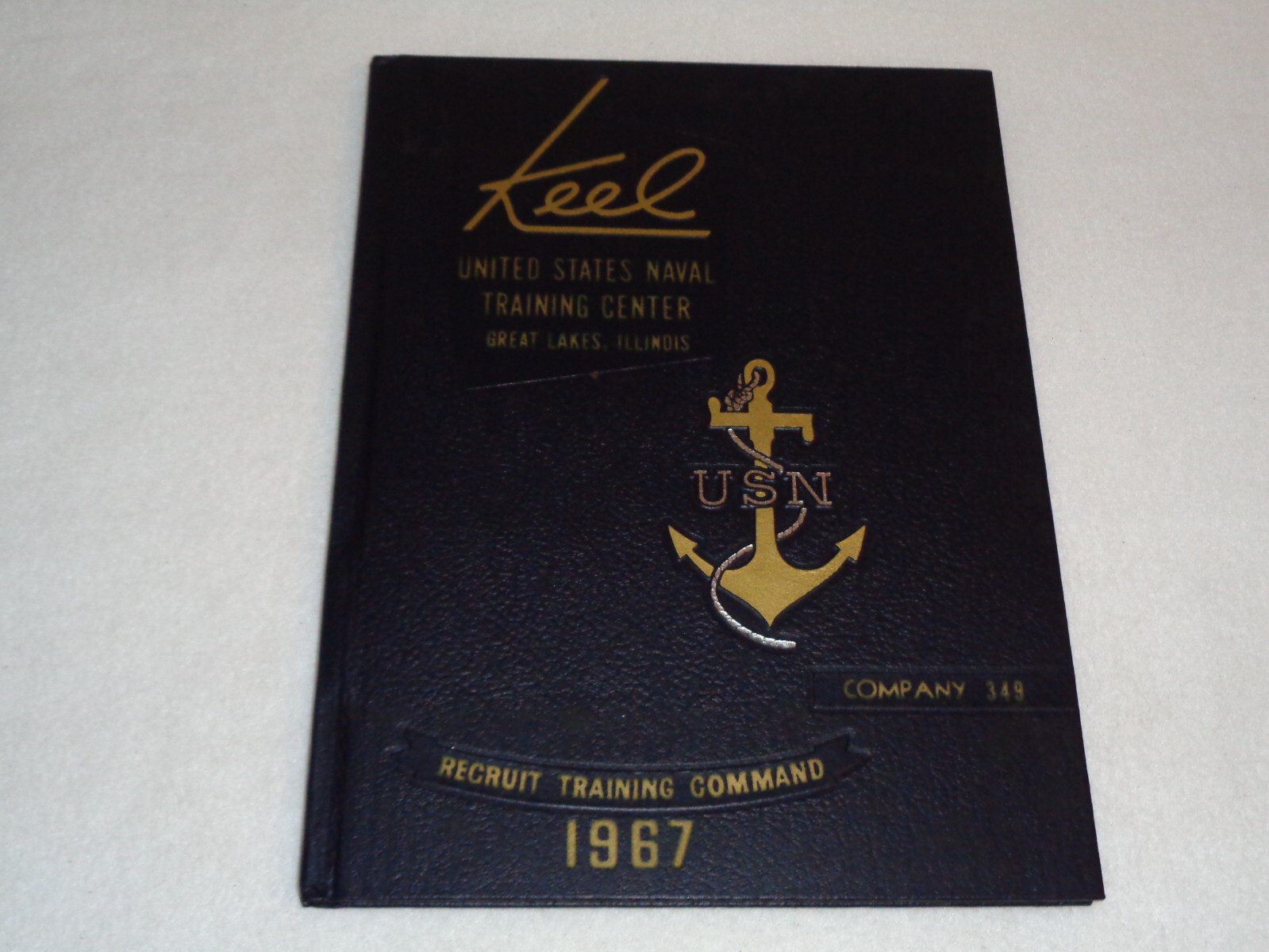 1967 U.S. Naval Training Center Great Lakes Company 349 Navy 