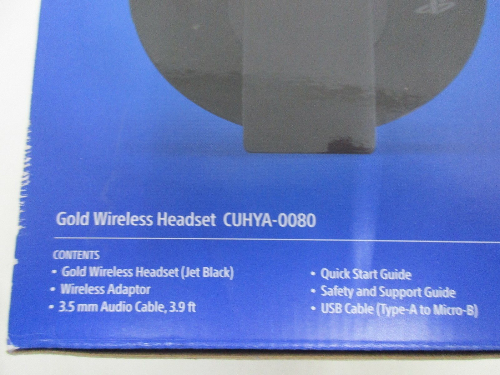 SONY PlayStation Gold Wireless Headset Black - PlayStation 4 CUHYA-0080