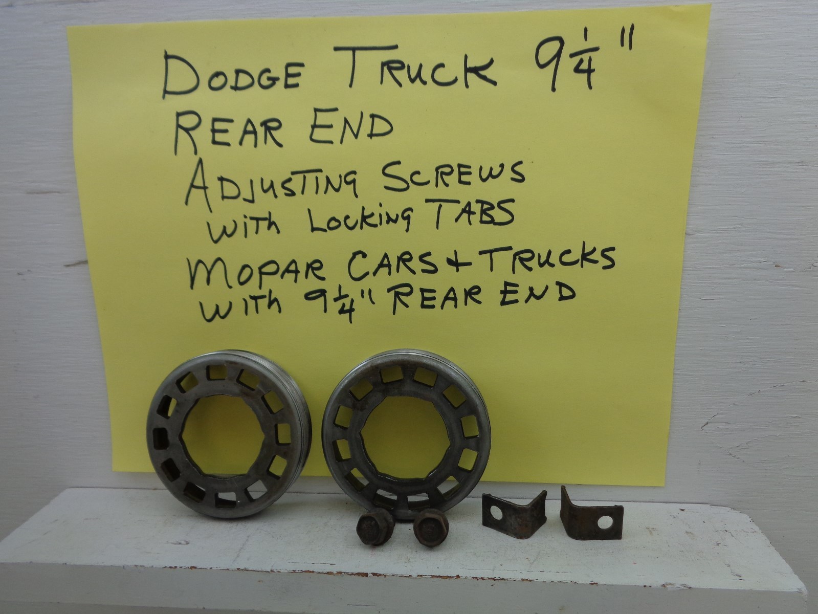 Mopar Chrysler 9 1/4" Differential Side Bearing Preload Spanner Screws