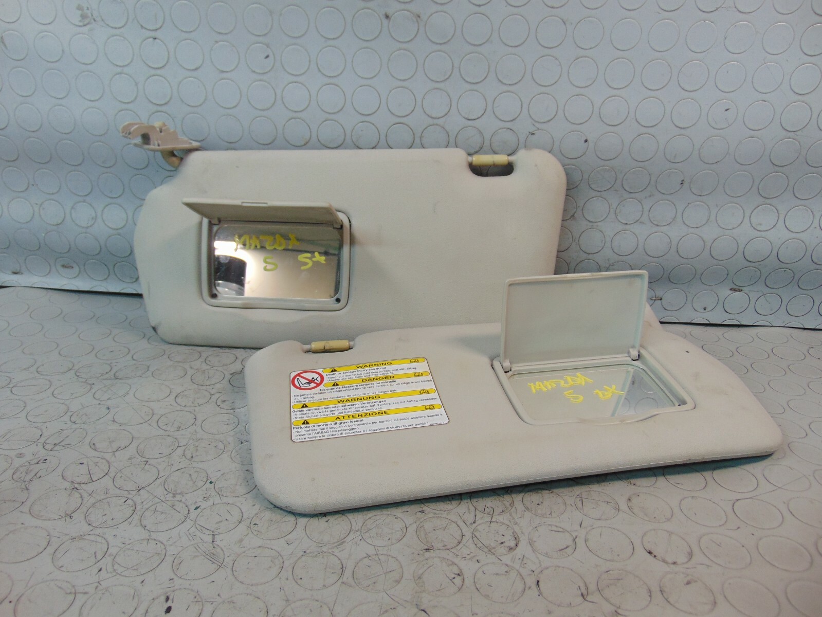 Alette pantine parasole MAZDA 5 2007