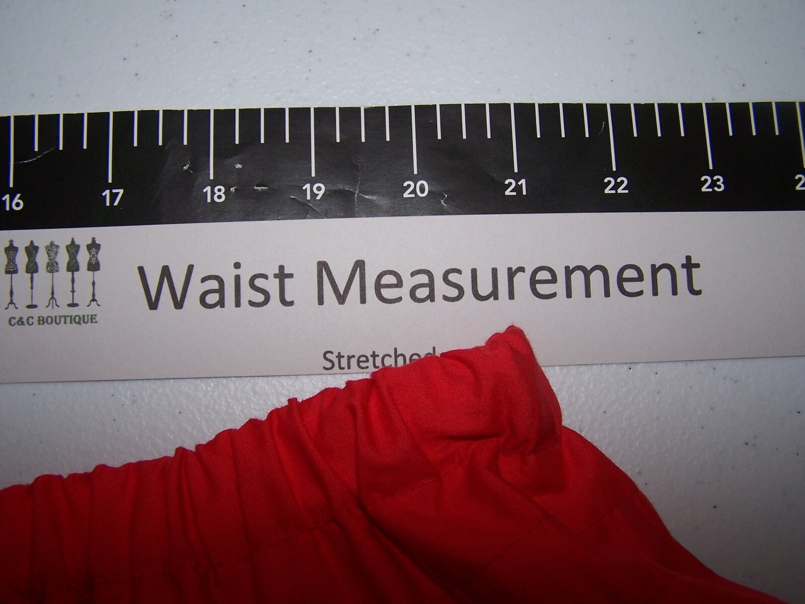 Red Square Dance Petticoat Fishline, Shimmery Adj Length Waist 24