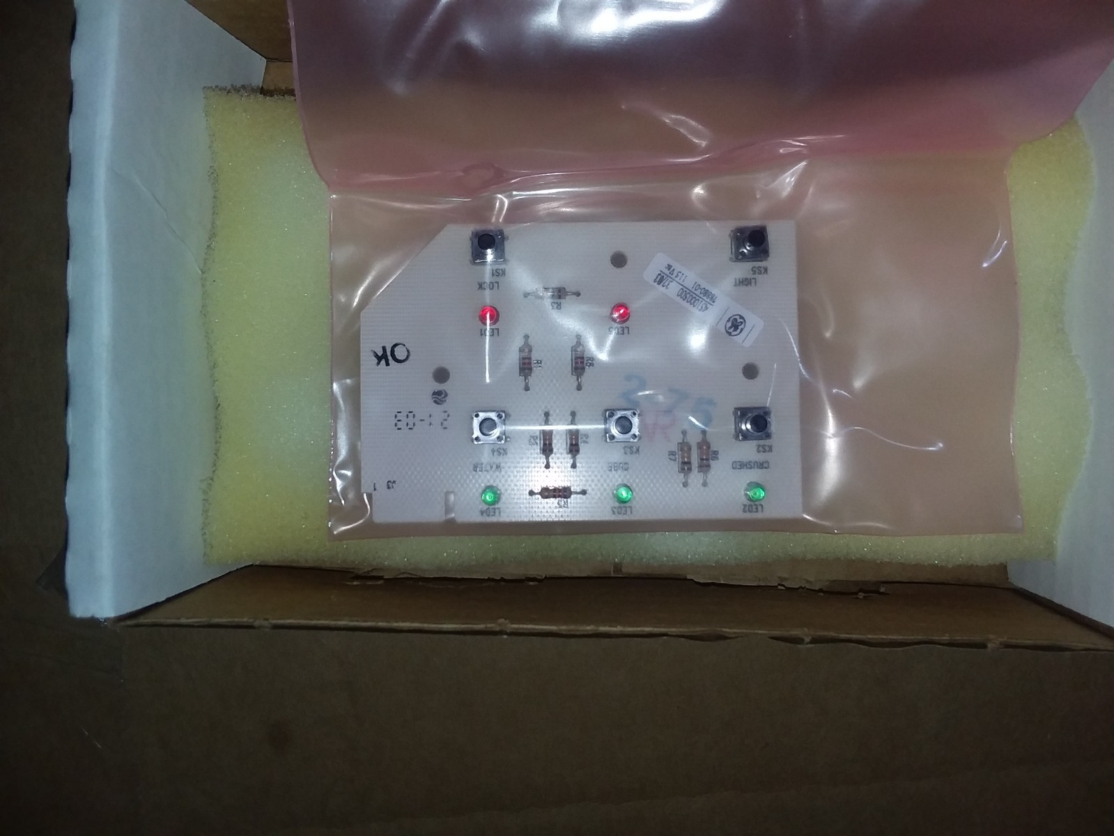 Genuine OEM. Maytag 61005277. BRAND NEW. IN ORIGINAL PACKAGING.