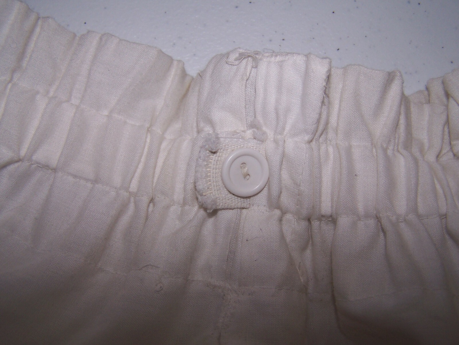 Partners Please Square Dance Petticoat White Shimmery, Fishline, Adj Length