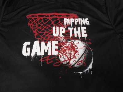 NWT - Lot of 2 - Boy's - Long Sleeve Shirts w/Basketball Logos  size 18 & 18/20